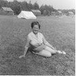 Bella Wilder at Hechalutz Hatzair's Camp Revivim, May 1962. Bella was the camp's cook. Ontario Jewish Archives, Blankenstein Family Heritage Centre, item 4028.|